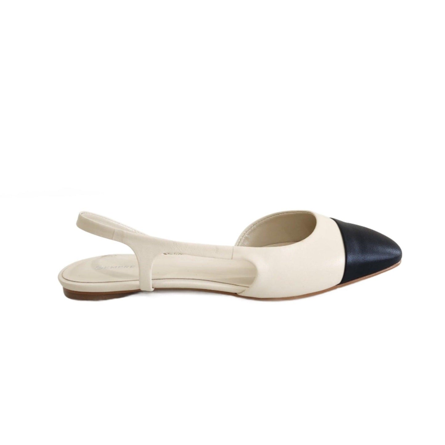 Slingback Flats - Lait