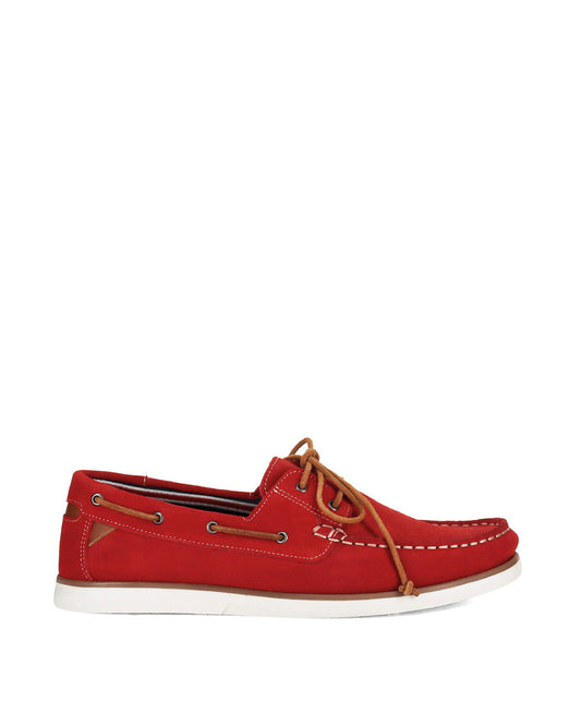 BRIGHTON Red Suede